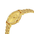 Tissot T Classic Everytime Desire Small Gold Dial Gold Mesh Bracelet Watch For Women - T109.210.33.021.00