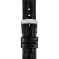 Tissot Everytime Small White Dial Black Leather Strap Watch For Women - T109.210.16.033.00