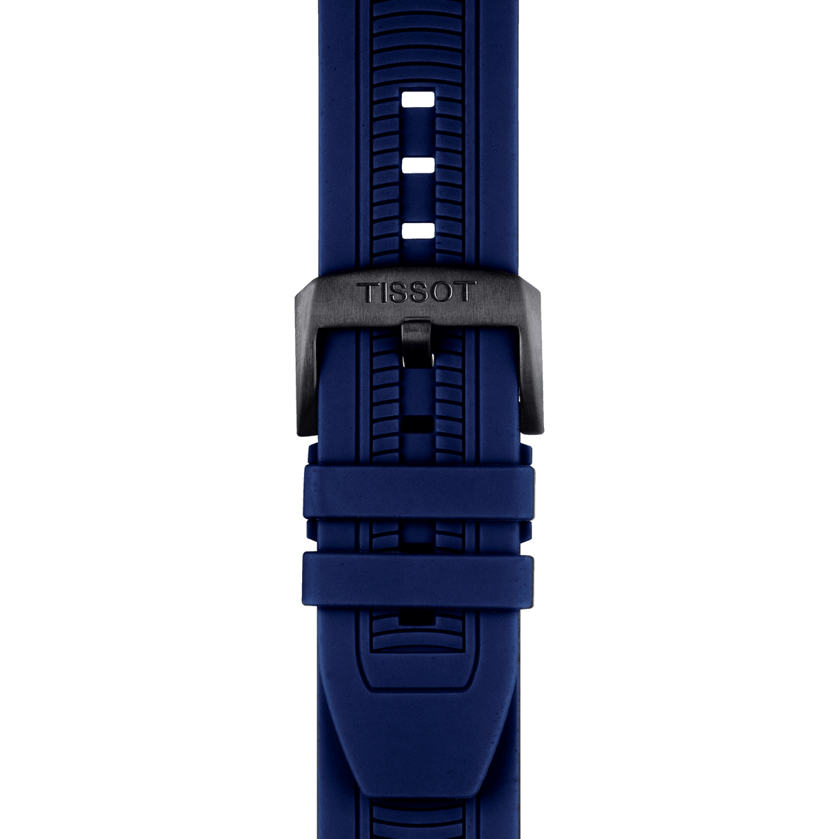 Tissot T Race Chronograph Blue Dial Blue Silicone Strap Watch For Men - T115.417.37.041.00