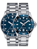 Tissot Seastar 1000 Blue Dial Silver Steel Strap Watch For Men - T120.410.11.041.00