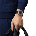 Tissot PRX Blue Dial Black Rubber Strap Watch For Men - T137.410.17.041.00