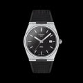 Tissot PRX Black Dial Black Rubber Strap Watch For Men - T137.410.17.051.00