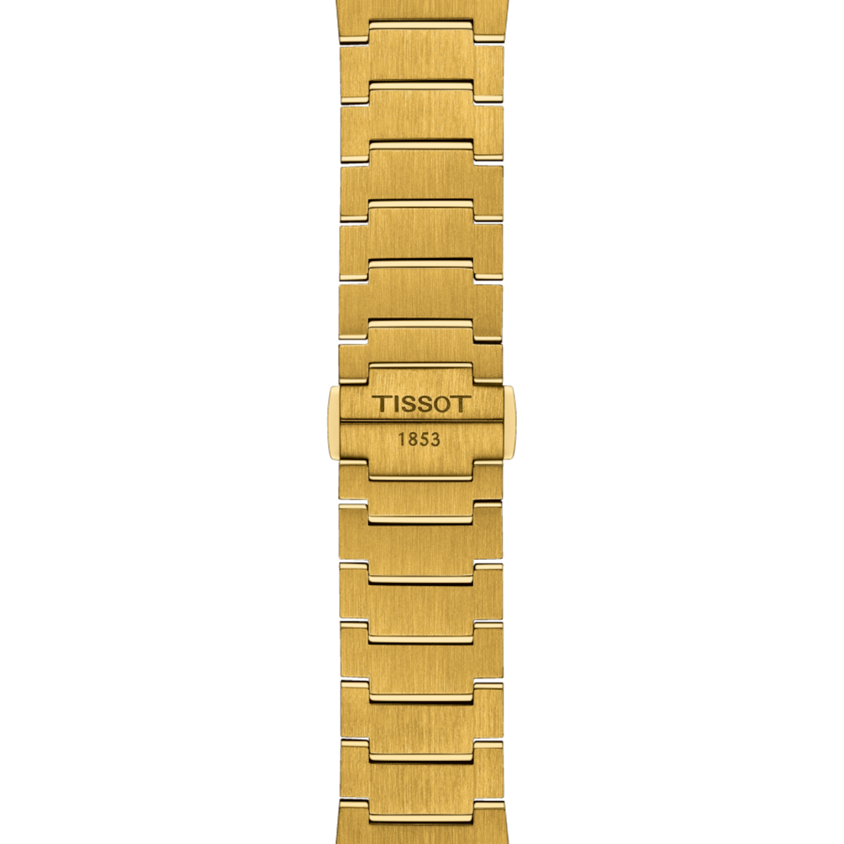 Tissot PRX Champagne Yellow Gold Dial Gold Steel Strap Watch for Men - T137.410.33.021.00