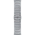 Tissot PRX Powermatic 80 Black Dial Silver Steel Strap Watch For Men - T137.407.11.051.00