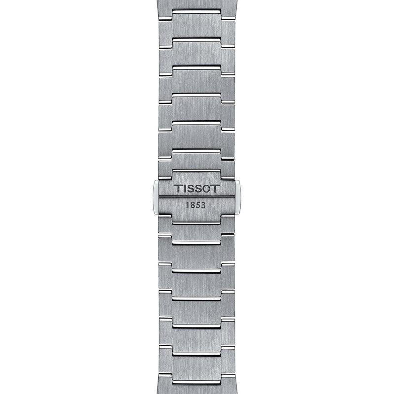 Tissot PRX Powermatic 80 Black Dial Silver Steel Strap Watch For Men - T137.407.11.051.00