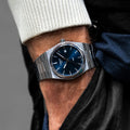 Tissot PRX Powermatic 80 Blue Dial Silver Steel Strap Watch for Men - T137.407.11.041.00
