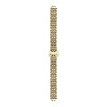 Tissot T-Lady Lovely Mother of Pearl Dial Gold Steel Strap Watch For Women - T058.009.63.116.00