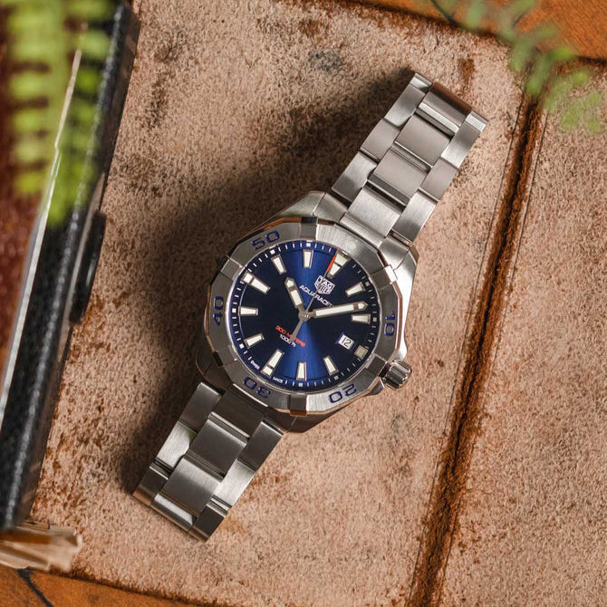 Tag Heuer Aquaracer Blue Dial Watch for Men - WBD1112.BA0928