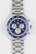 Tag Heuer Formula 1 Blue Dial Silver Steel Strap Watch for Men - CAZ1018BA0842