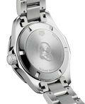 Tag Heuer Aquaracer Blue Dial Silver Steel Strap Watch for Women - WAY131S.BA0748