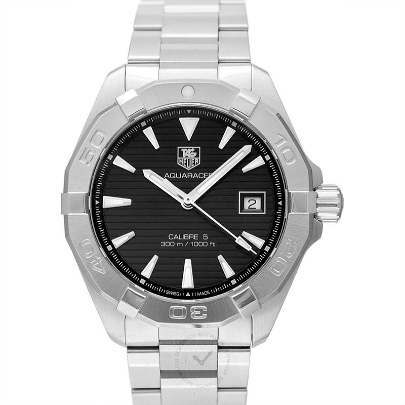 Tag Heuer Aquaracer Black Dial Watch for Men - WAY2110.BA0928
