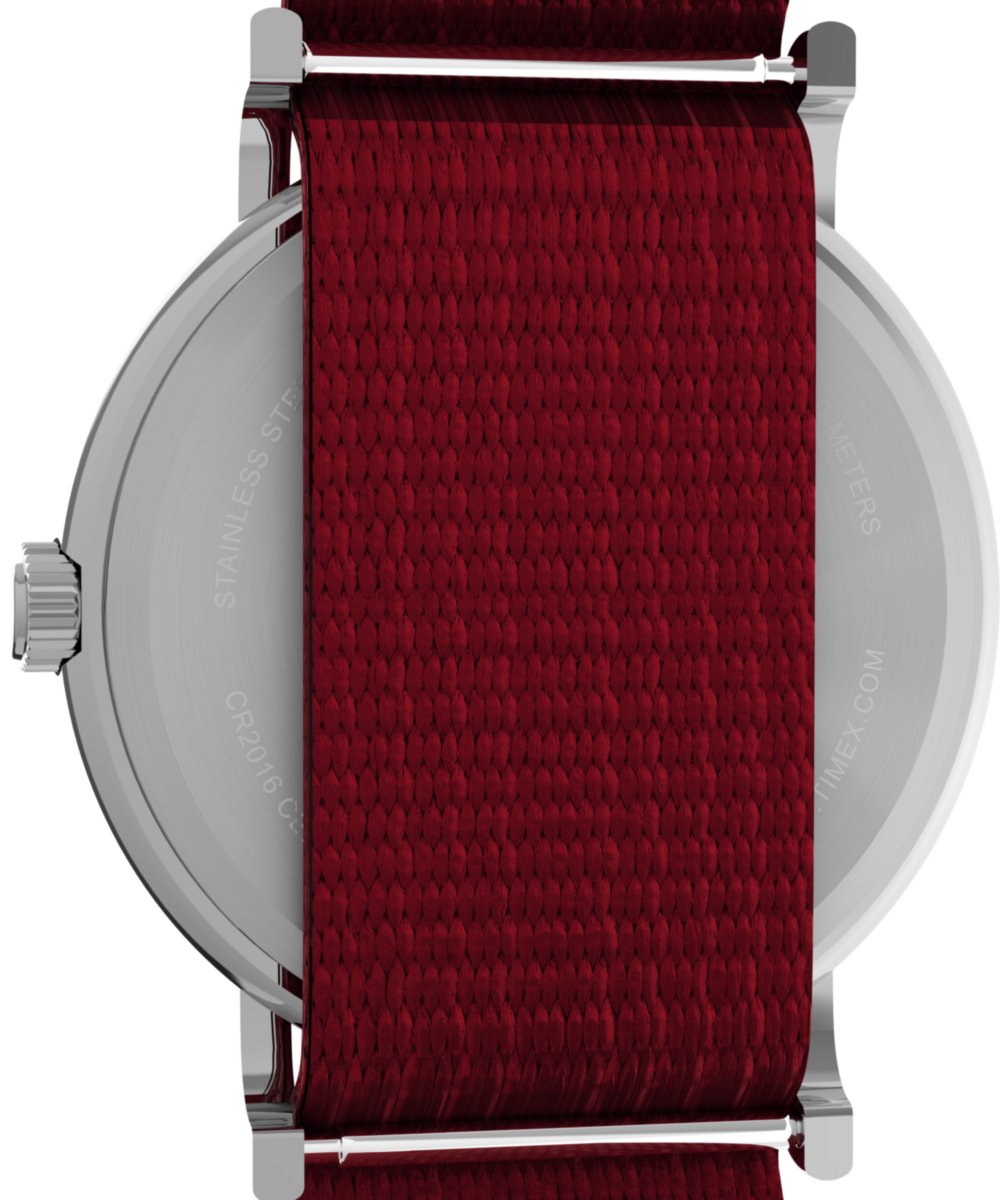 Daniel Wellington Classic Roselyn White Dial Red NATO Strap Watch For Women - DW00100272