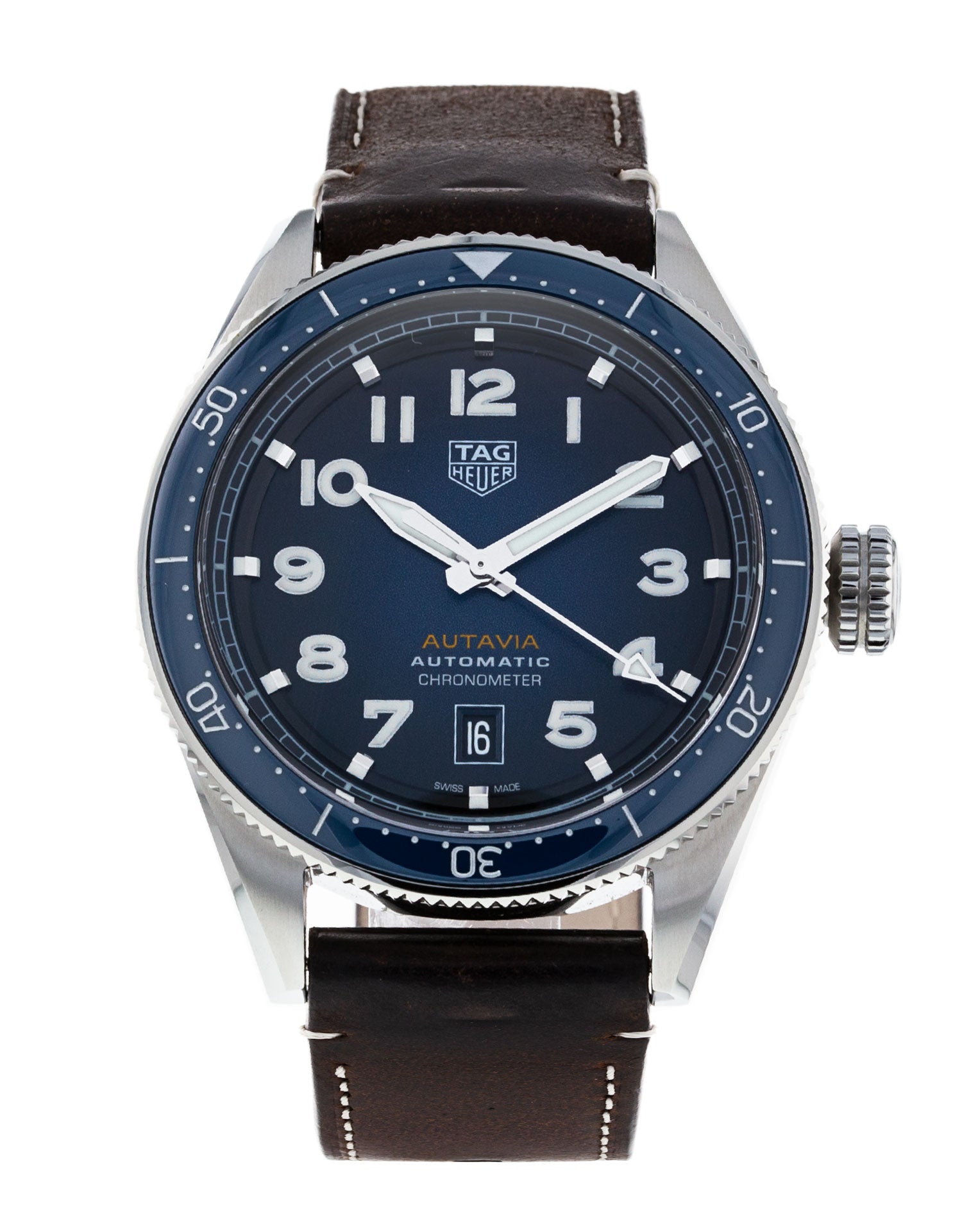 Tag Heuer Autavia Blue Dial Watch for Men - WBE5116.FC8266