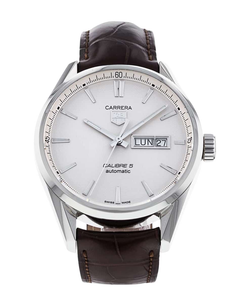 Tag Heuer Carrera Silver Dial Watch for Men - WAR201B.FC6291