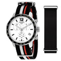 Tissot T Sport Quickster Chronograph NATO Watch For Men - T095.417.17.037.01
