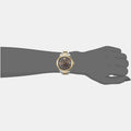 Versace Hellenyium Brown Dial Two Tone Steel Strap Watch for Women - V12040015