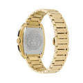 Versace Dominus Chronograph Black Dial Gold Steel Strap Watch For Men - VE6H00523