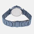 Guess Park Ave Analog Quartz Blue Dial Blue Steel Strap Watch For Women - W0767L4