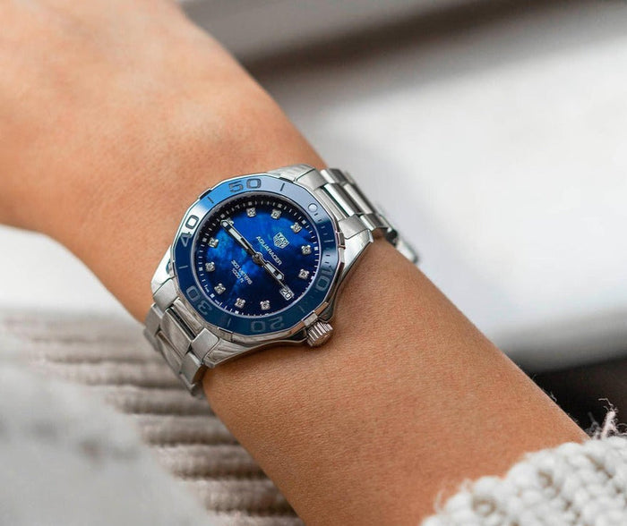 Tag Heuer Aquaracer Blue Dial Watch for Women - WSY131L.BA0748