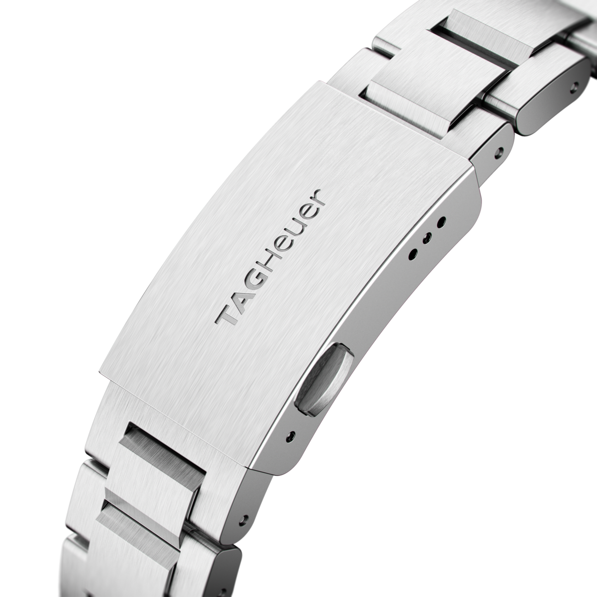 Tag Heuer Aquaracer Calibre 5 Automatic Green Dial Silver Steel Strap Watch for Men - WAY2015.BA0927