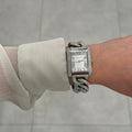Michael Kors Emery Three Hand Silver Dial Silver Steel Strap Watch For Women - MK7299