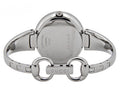 Gucci Guccissima Black Dial Silver Steel Strap Watch For Women - YA134301
