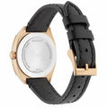Gucci GG2570 Quartz Black Dial Black Leather Strap Watch For Women - YA142509