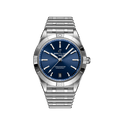 Breitling Chronomat Automatic 36 Blue Dial Silver Steel Strap Watch for Women - A10380101C1A1