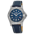 Breitling Avenger Automatic 43 Blue Dial Blue Nylon Strap Watch for Men - A17318101C1X1
