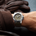 Breitling Avenger Automatic GMT 43 Green Dial Green Nylon Strap Watch for Men - A17318101L1X1