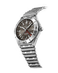 Breitling Chronomat GMT 40 Brown Dial Silver Steel Strap Watch for Men - A32398101M1A1
