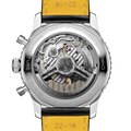 Breitling Navitimer B01 Chronograph 43 Green Dial Black Leather Strap Watch for Men - AB0138241L1P1