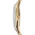 Michael Kors Slim Runway Pink Dial Rose Gold Steel Strap Watch for Women - MK3264