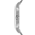 Emporio Armani Luigi Quartz Grey Dial Silver Mesh Bracelet Watch For Men - AR11069