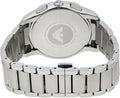 Emporio Armani Chronograph Quartz Blue Dial Silver Steel Strap Watch For Men - AR11082