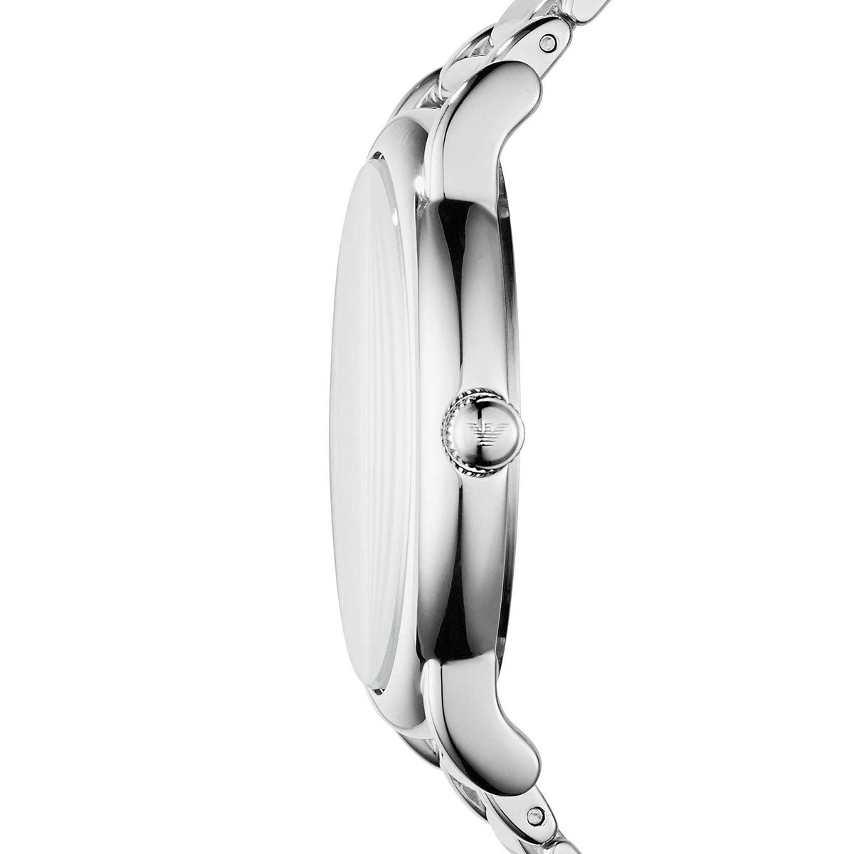 Emporio Armani Luigi Blue Dial Silver Steel Strap Watch For Men - AR11089