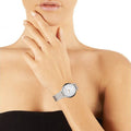 Emporio Armani Mother of Pearl Dial Two Tone Stainless Steel Watch For Women - AR11094