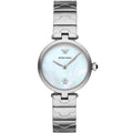 Emporio Armani Mother of Pearl Dial Silver Steel Strap Watch For Women - AR11235