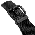 Emporio Armani Luigi Chronograph Green Dial Black Mesh Bracelet Watch For Men - AR11470
