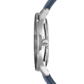 Emporio Armani Analog Quartz Blue Dial Blue Leather Strap Watch For Men - AR1647
