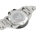 Emporio Armani Bracelet Collection Black Dial Silver Steel Strap Watch For Men - AR5970