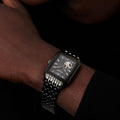 Emporio Armani Meccanico Black Dial Black Steel Strap Watch For Men - AR60058
