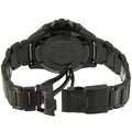 Emporio Armani Diver Chronograph Black Dial Black Steel Strap Watch For Men - AR80050