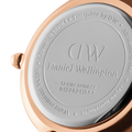 Daniel Wellington Classic Petite Bristol Black Dial Brown Leather Strap Watch For Women - DW00100221