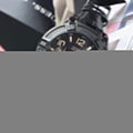 Guess Rigor Analog Black Dial Black Leather Strap Watch For Men - W0040G1