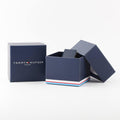 Tommy Hilfiger Jordan Chronograph Blue Dial Silver Steel Strap Watch For Men - 1792094