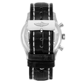 Breitling Navitimer 1 Chronograph 41mm Automatic Black Dial Black Leather Strap Mens Watch - A13324121B1P1