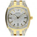 Bulova Phantom Crystal Silver Dial Two Tone Steel Strap Watch for Men - 98B323