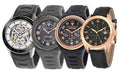Maserati Traguardo Chronograph Black Dial Black Leather Strap Watch For Men - R8871612002
