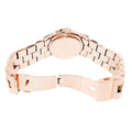 Marc Jacobs Amy Glitz Brown Dial Rose Gold Steel Strap Watch for Women - MBM3221